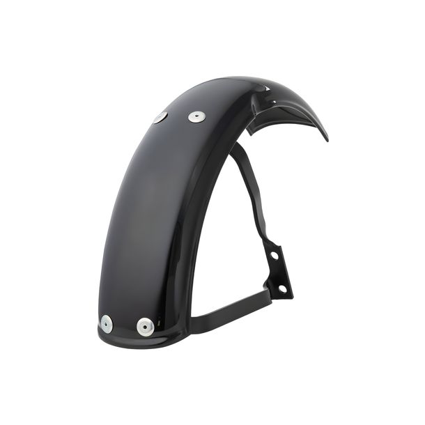 Spatbord SIP Style Garelli Metaal glanzzwart voor Vespa P80-150X, P200E, PX80-200E, Lusso, T5
