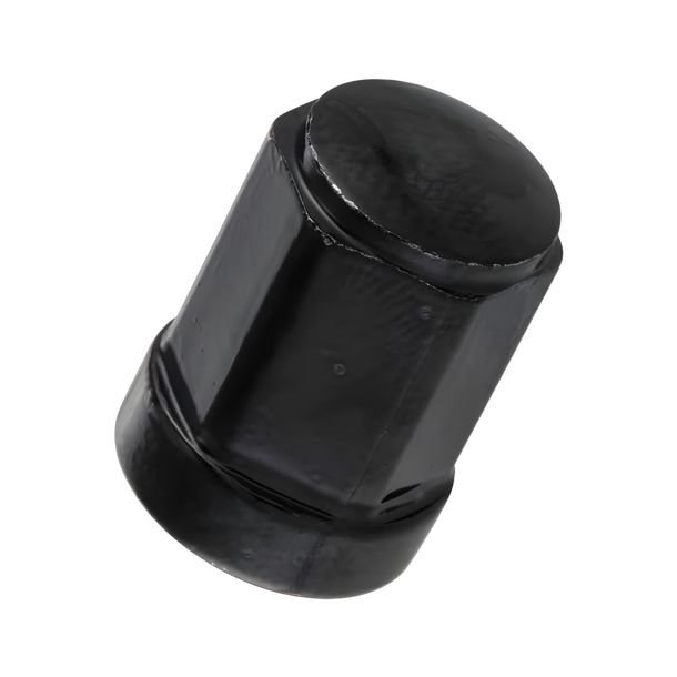 Mutter M8x1,25mm Sechskant 1K SIP Style schwarz galvanisiert für Vespa