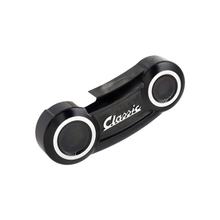 Schwingenabdeckung SIP Style Classic Aluminium CNC schwarz eloxiert für Vespa PK50-125, S, XL, XL2, Automatica, PX80-200, PE, Lusso, 1998, MY, T5, Cosa