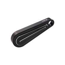 Schwingenabdeckung SIP Style Aluminium CNC schwarz eloxiert für Vespa 125 V30-33, VM, VN, ACMA, Hoffmann C, VNA-TS, 150 VL, VB1, VD, VGLA, B, VGL1, GS, VBA-Super, Rally, P150S