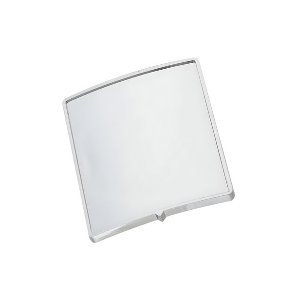 Plaque de base SIP Style Emblème 4-carré Kaskade 37x46mm chrome pour Vespa PX125-200 MY 2011