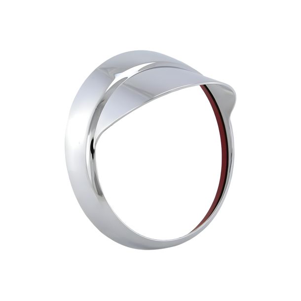Anello porta lampada SIP Style cromato in plastica con paralume MV per Vespa LX 50-150ccm
