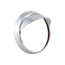 Lampenring SIP Style chrom Kunststoff mit MV Lampenschirm für Vespa LX 50-150ccm