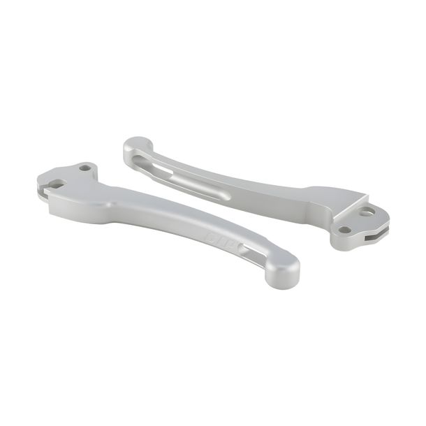Set Leve Sportive SIP Style Alluminio CNC argento opaco per Vespa PX 1998, MY, 2011