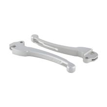 Sporthebel Set SIP Style Aluminium CNC silber matt für Vespa PX 1998, MY, 2011