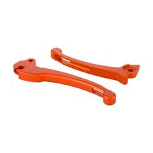 Sporthebel Set SIP Style für Vespa PX 1998, MY, 2011 Aluminium CNC orange