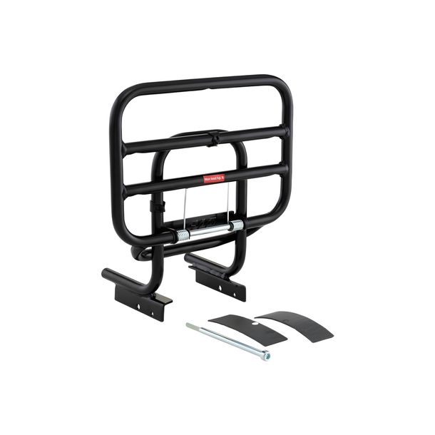 Porte-bagages SIP Style pliable noir brillant pour PIAGGIO CIAO PX SC 50ccm 2T AC