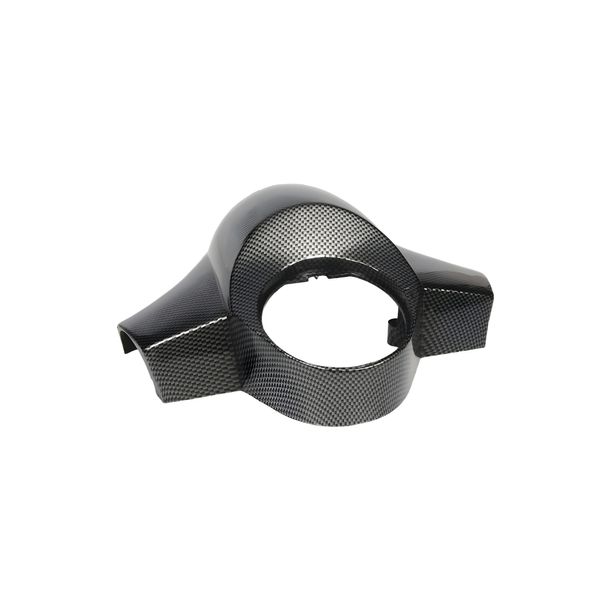 Cache-guidon SIP Style, aspect carbone, sans trous de rétroviseur pour Vespa PX80-200E Lusso, T5 Classic
