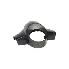 Stuurkopafdekking SIP Style carbon look zonder spiegelgaten voor Vespa PX80-200E Lusso, T5 Classic