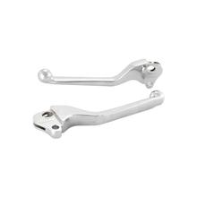 Jeu de leviers de sport SIP Style 145mm Aluminium chromé pour Vespa 50-125, PV, ET3, PK, S, XL, 125 VNA–TS, 150VBA-T4, 160 GS, 180 SS, Rally, PX80-200, PE, Lusso