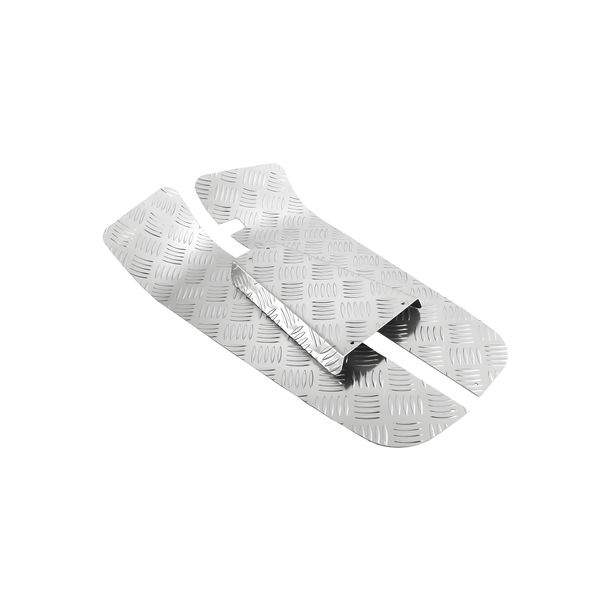 Geriffelplaatset SIP Style Aluminium 3-delig voor Vespa PX80-200, PE, Lusso, 1998, MY, 2011, T5