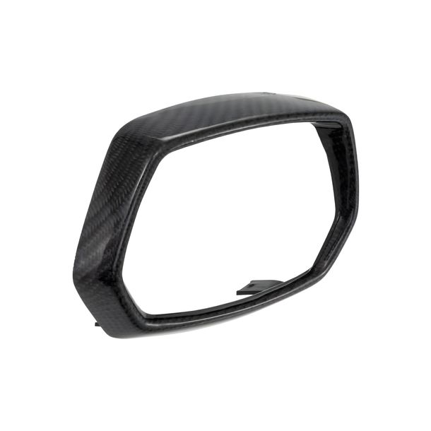 Bague de phare SIP Style Carbone noir à visser pour Vespa Sprint 50-150ccm 2T, 4T 2013-2018
