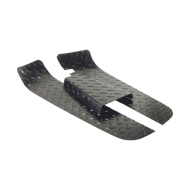 Jeu de tôles d'hélice SIP Style Aluminium noir thermolaqué pour Vespa PX80-200, PE, Lusso, 1998, MY, 2011, T5