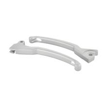 Sporthebel Set Bremse SIP Style Aluminium CNC silber matt für Vespa LX, LXV, S, Primavera, Sprint 50-150ccm