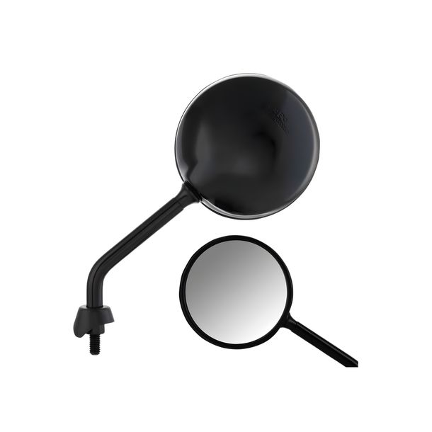 Espejo SIP Style Shorty Ø 110mm negro para Vespa LX, LXV, S, GTS, GTS Super, GTV, GT 60, GT, GT L 50-300ccm