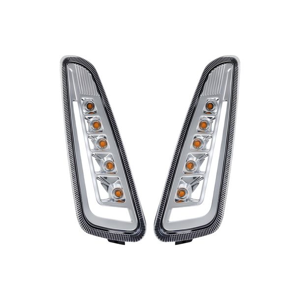Blinker Kit SIP Style für Vespa Primavera, Sprint 50ccm 2T, 4T, LED, klar