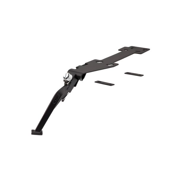 Seitenständer SIP Style 76° 180mm Aluminium schwarz selbsteinklappend für Vespa 50-125 PV ET3 125 VNA VNB GT GTR Super TS 150 VBA VBB VGLA B GL Sprint V Super P150S 160 GS 180 SS Rally