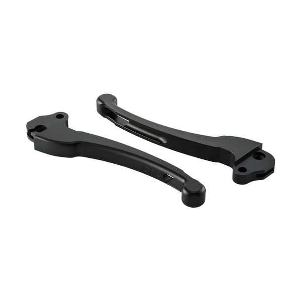 Sporthendel Set SIP Style Aluminium CNC zwart mat voor Vespa 50-125, PV, ET3, PK, S, XL, XL2, 125 VNA-TS, 150 VBA-Super, Rally, PX80-200, PE, Lusso, T5