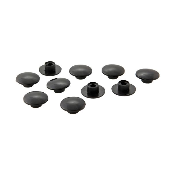Cache-écrou de roue Style SIP noir 10 pièces pour Vespa ET2-ET4, LX, LXV, S, GTS, GTS Super, GTV, GT 60, GT, GT L 50-300ccm