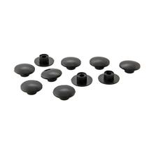 Wheel Bolt Covers SIP Style black 10 pieces for Vespa ET2-ET4, LX, LXV, S, GTS, GTS Super, GTV, GT 60, GT, GT L 50-300ccm