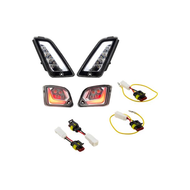 Kit de Intermitentes SIP Style transparente LED para Vespa GTS, GTS Super, GTV, GT 60, GT, GT L 125-300ccm 2003-2013