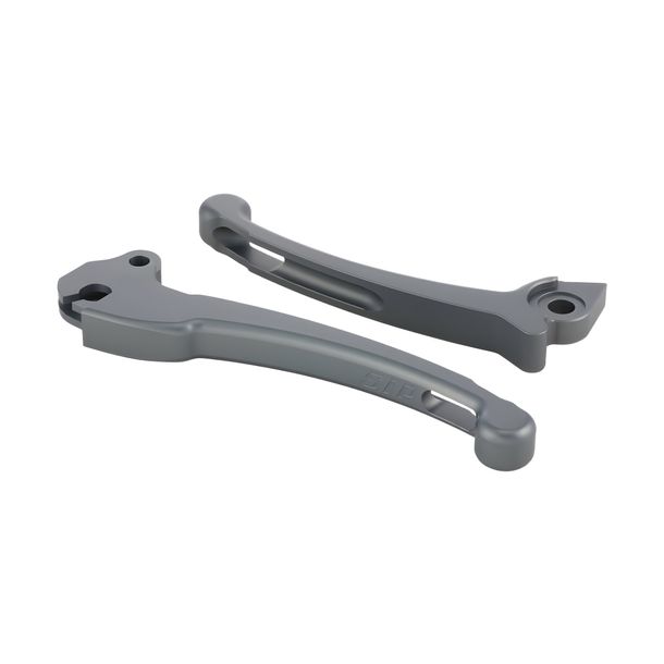Sporthendelset SIP Style voor Vespa PX 1998, MY, 2011 Aluminium CNC grijs mat