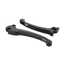 Sporthebel Set SIP Style Aluminium CNC schwarz matt für Vespa PX 1998, MY, 2011