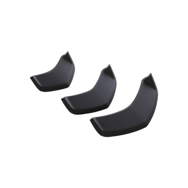 SIP Style 3-piece cascading insert, matte black, for Vespa GTS, GTS Super, GTV 125-300ccm HPE 2018