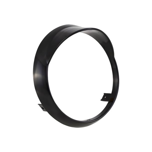 Lamp Ring SIP Style Gloss Black for Vespa Primavera 50-150cc