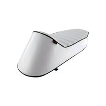Sitzbank SIP Style Longtail weiß / schwarz für Vespa 50-125, PV, ET3
