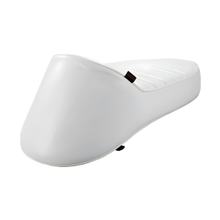 Sitzbank SIP Style Longtail weiß abgesteppt für Vespa 125 VNA, VNB, GT, GTR, Super, TS, 150 VBA, VBB, GL, Sprint, V, Super, T4