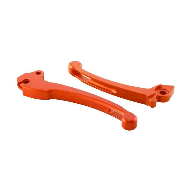 Juego de palancas de freno SIP Style, aluminio CNC naranja mate para Vespa PX 1998, MY, 2011