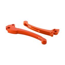 Sporthebel Set SIP Style Aluminium CNC orange matt für Vespa PX 1998, MY, 2011