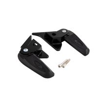 Fußrasten SIP Style klappbar Aluminium schwarz für Vespa Primavera, Sprint 50-150ccm 2T, 4T AC
