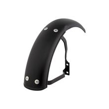 Kotflügel SIP Style Garelli Metall schwarz matt mit Halter für Vespa P80-150X, P200E, PX80-200E, Lusso, T5