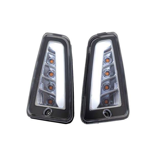 Kit de Intermitentes SIP Style LED transparente para Vespa GTS, GTS Super, GTV 125-300ccm 2014