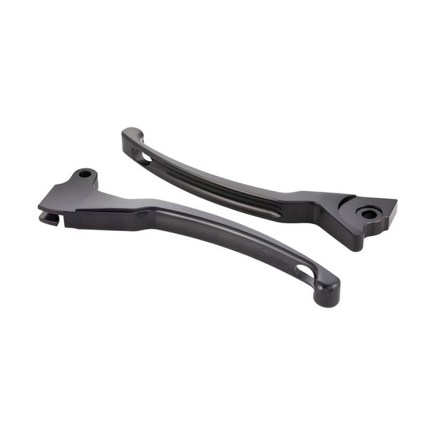 Ensemble de leviers de frein CNC en aluminium noir SIP Style pour Vespa LX, LXV, S, Primavera, Sprint 50-150 ccm