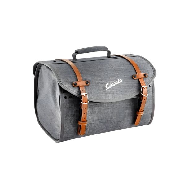 Topcase SIP Style Classic 480x300x270mm verrouillable pour LML Bella Belladonna 1 RV, Vespa Classic V1T V31T GS VS3T VS5T DLX Deluxe Via Toscana PK S