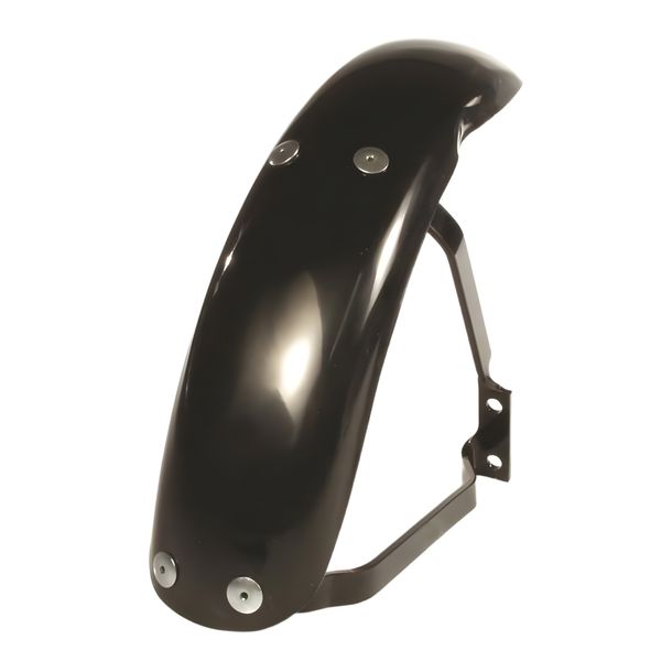 Parafango SIP Style Garelli Race EVO II GFK nero con supporto per freno a tamburo per Vespa P80-150X, P200E, PX80-200E, Lusso, T5