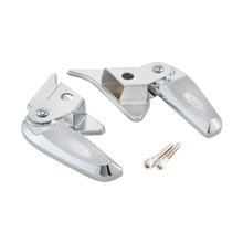 Fußrasten SIP Style klappbar Aluminium chrom für Vespa Primavera, Sprint 50-150ccm 2T, 4T AC