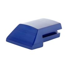Blauw geanodiseerd aluminium loopvlak in SIP Style voor Vespa PX80-200, PE, Lusso, 1998, MY