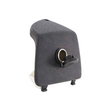 Zwarte bagageruimteafdekking in SIP Style met aansluiting voor Vespa GTS, GTS Super, GTV, GT 60, GT, GT L 125-300ccm