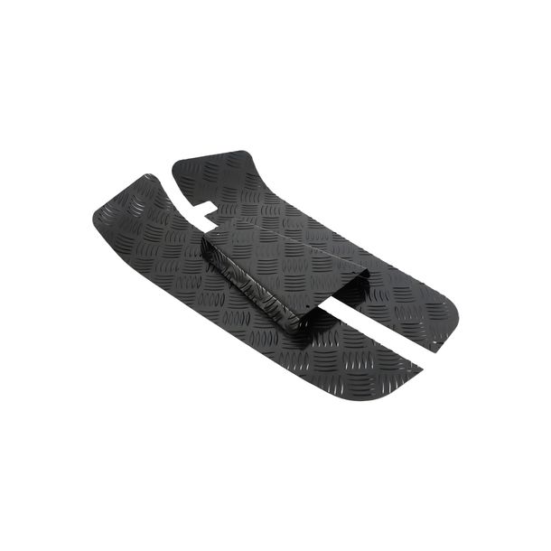 SIP Style 3-piece checker plate set black for Vespa PX80-200, PE, Lusso, 1998, MY, 2011, T5