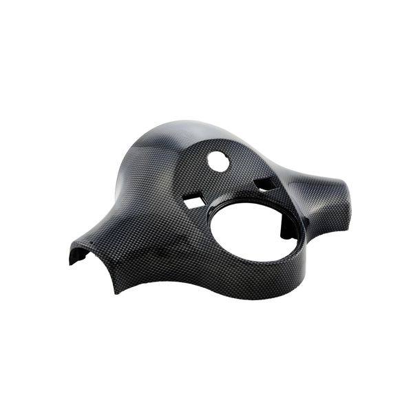 Cubierta de cabezal de dirección óptica de carbono estilo SIP para Vespa P80-150X, PX80-200E, Lusso 1°, P150S, P200E