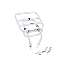 Front Rack SIP Style foldable white for PIAGGIO CIAO, PX, SC 50ccm 2T AC