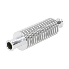 Durchlaufkühler 101_Octane Aluminium rund 133mm 17mm Schlauchanschluss