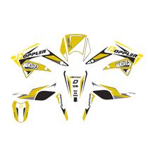 Décor / Kit d'autocollants Doppler pour Derbi Senda 2011-2017