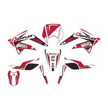 Décor / Kit d'autocollants Doppler pour Derbi Senda 2011-2017