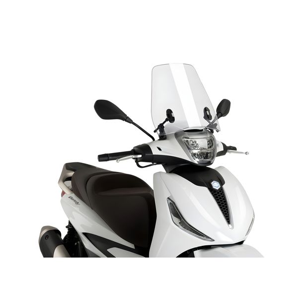Windschild Puig Urban 405x370mm mit ABE für Piaggio Beverly 300, 400 ie 2021