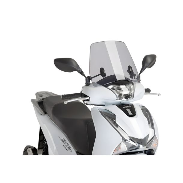 Puig Trafic 370x310mm windscherm met ABE voor Honda SH Scoopy 125i, 150i 2017